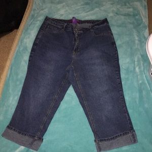Jeanbay women’s size 16w Jean capris